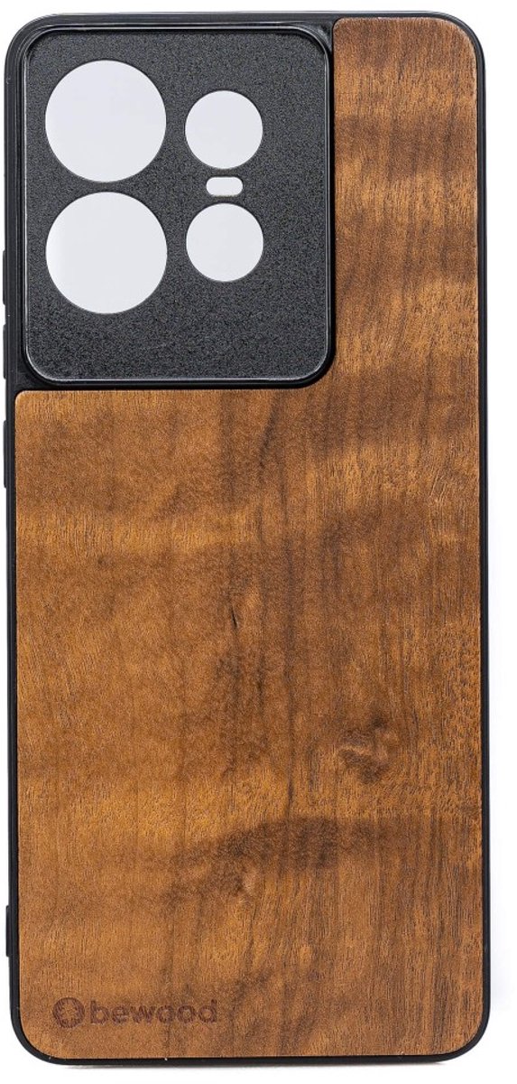 Bewood – Houten hoes – Motorola Edge 50 Pro – Imbuia hout – Beschermend