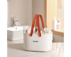 1 stuk draagbare plastic badmand met handvat multifunctioneel