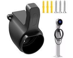 Geschikt voor Type 2 EV Charger Plug Houder, Elektrische Auto Oplaadbeugel Socket, Wandmontage Organizer voor Elektrische Auto met IEC 62196-2 Stekkers, Weerbestendige Houder voor Meeste EV-laadkabel Netjes