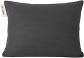 Kuddle Warmtekussen Oplaadbaar - Gebreid 'Cozy Grey' 45x60cm - Draadloos & Elektrisch - Vaste batterij
