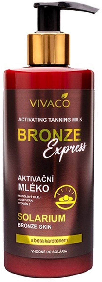 Zonnebank lotion, voor een stralende gebruinde huid.