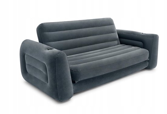 Intex Opblaasbare Sofa-Bed Queen Size - Comfortabel & Duurzaam van Merkloos — afbeelding 4