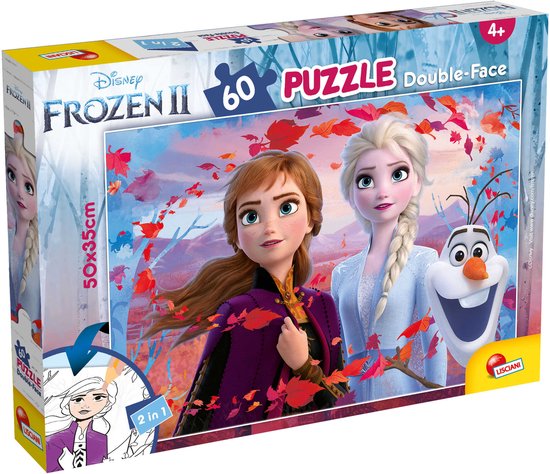 Lisciani - Puzzle - Disney Frozen 2 - 60 pièces