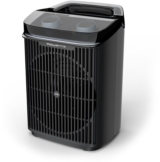 Rowenta Intense Comfort Aqua SO6550F0 – Chauffage d’appoint salle de bain – 2400 W ultra puissant – Chaleur instantanée jusqu’à 40 m² – Ultra silencieux 29 dB – Mode ECO 50 % économie – Radiateur soufflant compact IP21