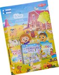 Cataloguspagina met diverse Tactic spellen, waaronder 'Ik leer het menselijk lichaam'.