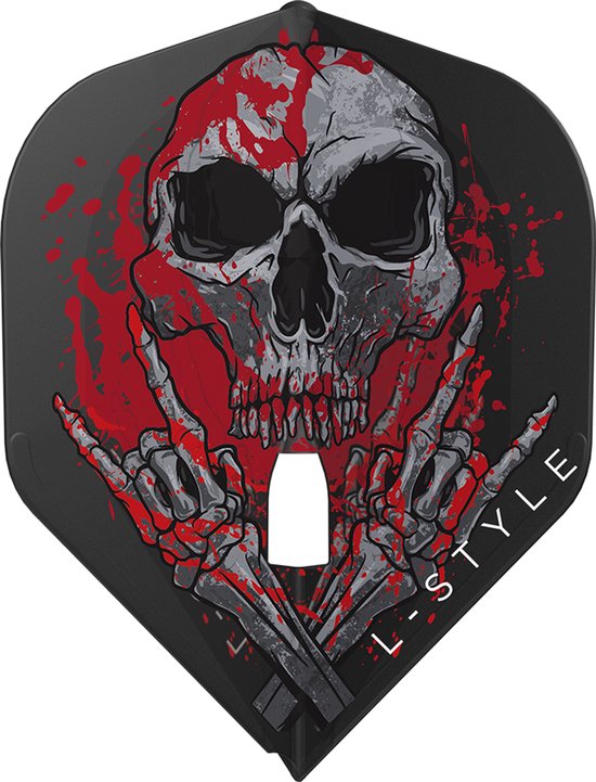 L-Style Pro L1 Ryan Searle V3 Clear Black - Dart Flights van L-Style — afbeelding 2