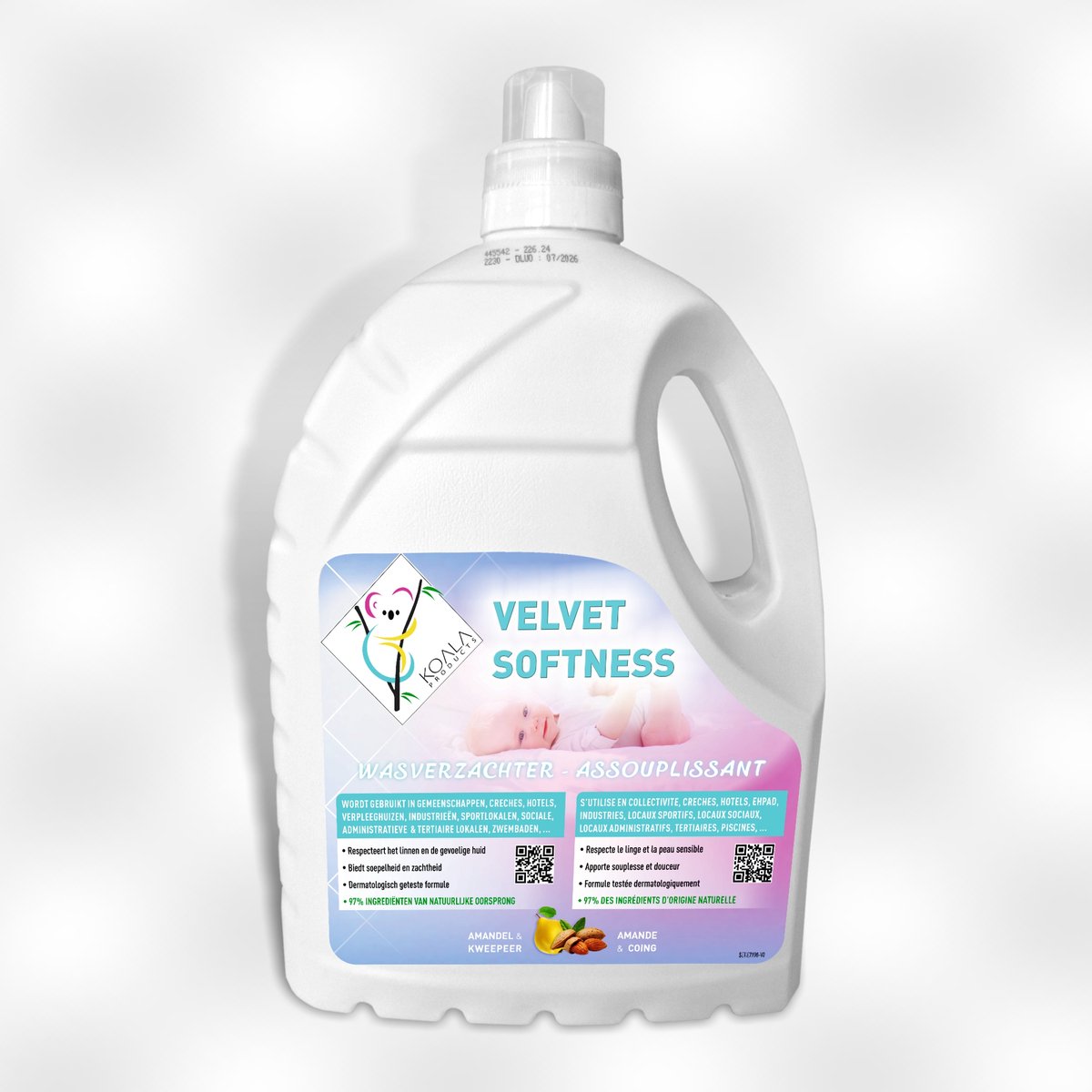 KOALA VELVET SOFTNESS - Professionele Wasverzachter - 3.000 ml