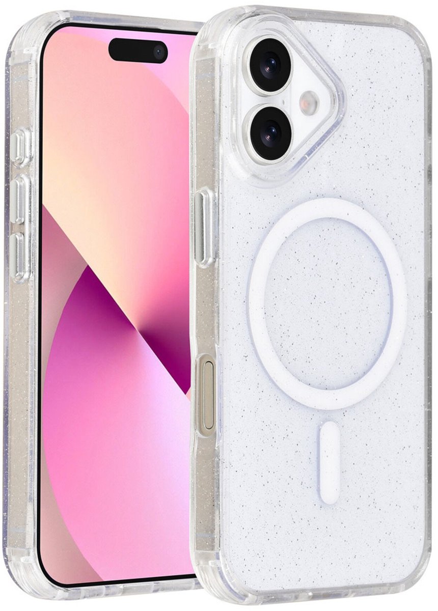TUNIQ Back cover - Transparant - MagSafe - Schokabsorberend - Geschikt voor iPhone 17