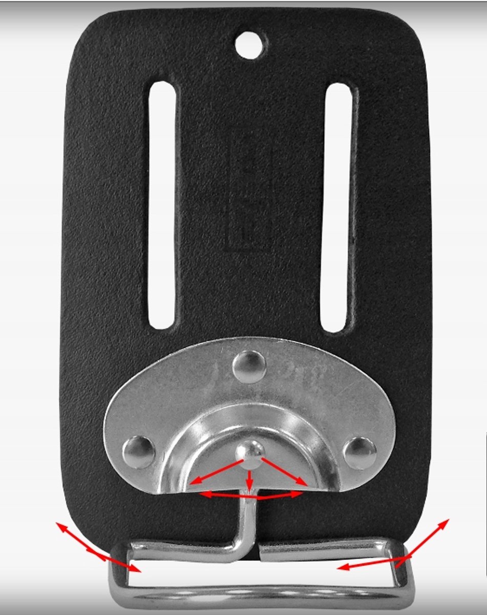Hamerhouder voor Riem 6 cm - Flexibele Constructie