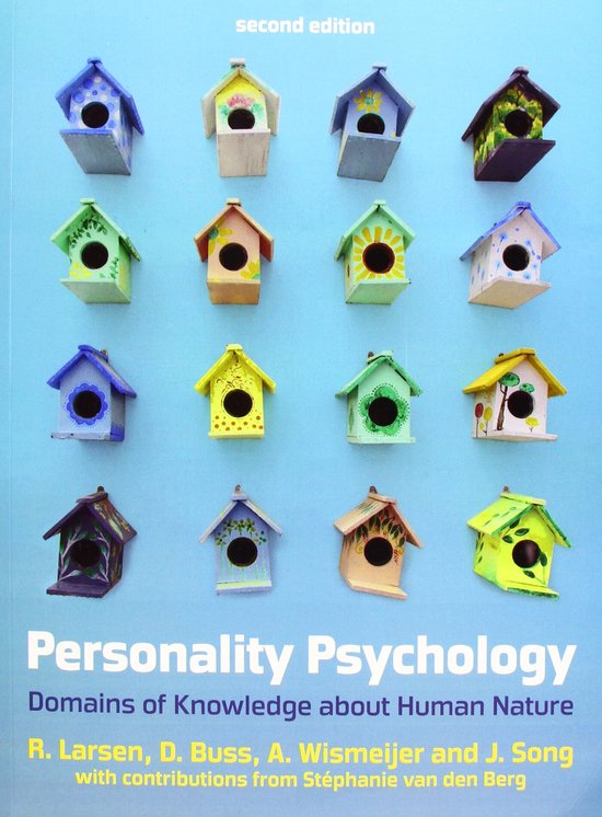 Personality Psychology: Domains of Knowledge About Human Nat ... - cover