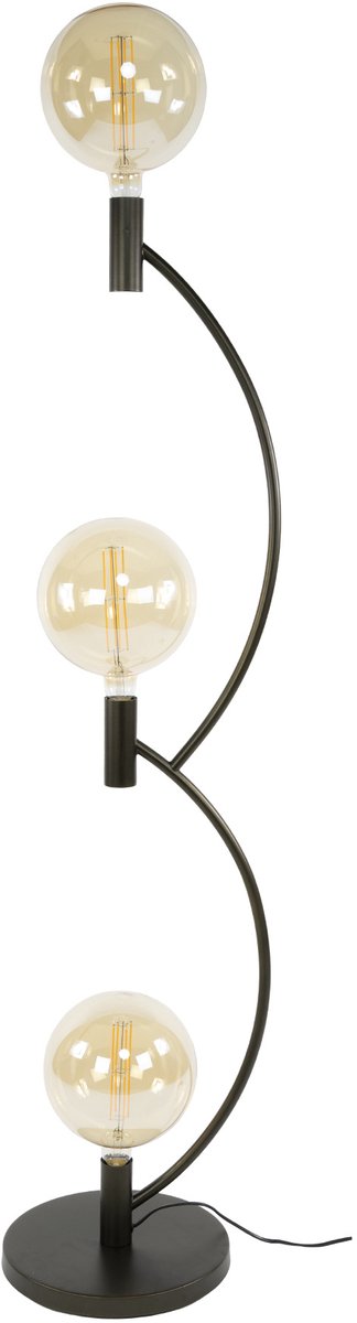 PS-Collection Vloerlamp Metaal Bronskleur - 3L Gebogen Design - vloerlampen woonkamer, staanlamp, vloerlamp zwart, vloerlamp industrieel, vloer lamp, staande lampen woonkamer, staande lampen, staande lamp industrieel thumbnail 3