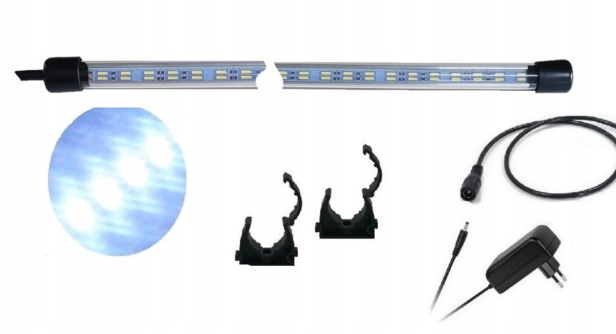 LED Aquarium Verlichting 30cm - Dubbele 7020 SMD Buizen