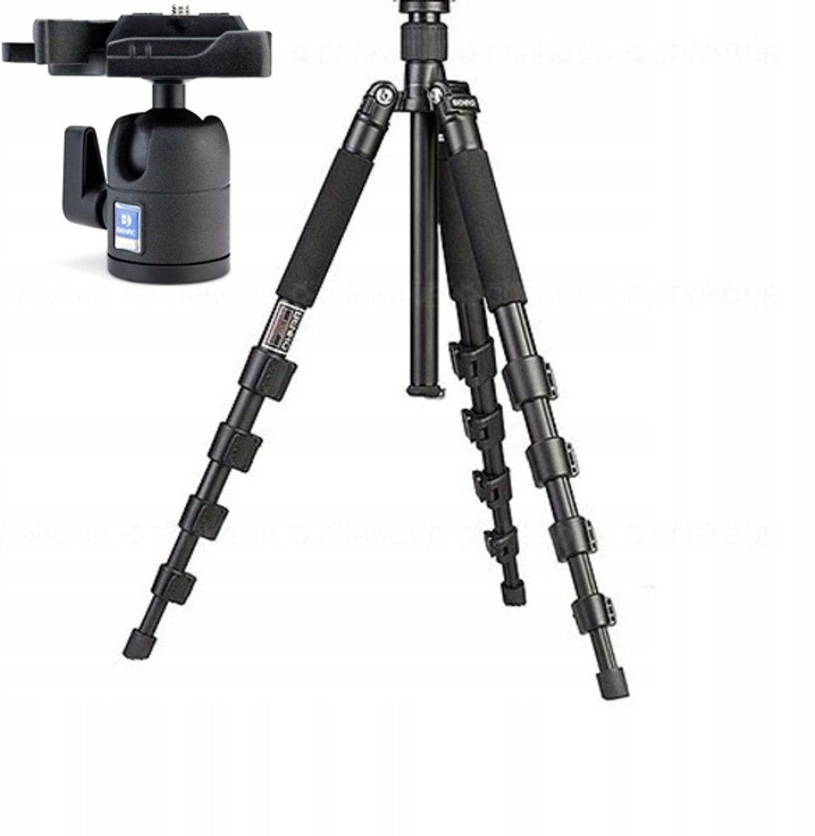 Benro A1695FBH0 Travel Angel Aluminium Statief met BH0 Balhoofd
