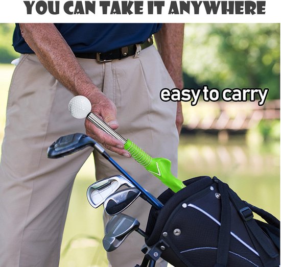 Unyqoos® Draagbare en intrekbare golfswingtrainer voor verbeterde swingtechniek van unyqoos — afbeelding 4