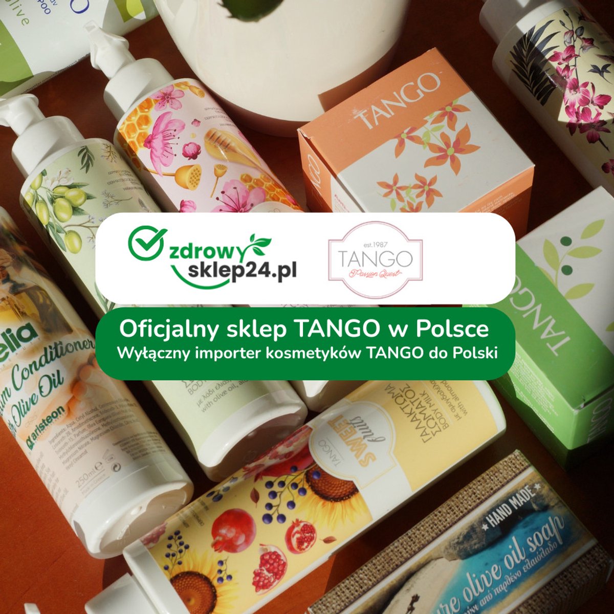 TANGO - Olijfolie & Aloë Bodylotion - Intensief Hydraterend - Verzachtend - Gemakkelijk Te Doseren
