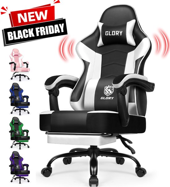 Hiaonyx Gaming Stoel 170° Verstelbaar (EAN: 8721264560124) - Hiaonyx - €99,99