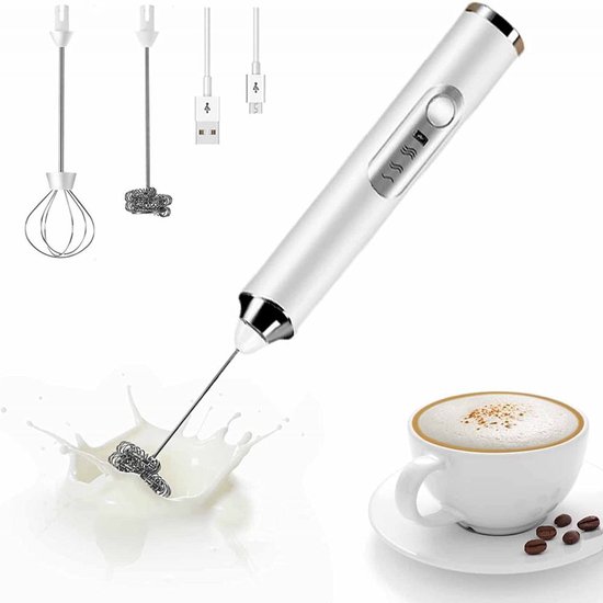 Elektrische melkopschuimer USB handmelkopschuimer