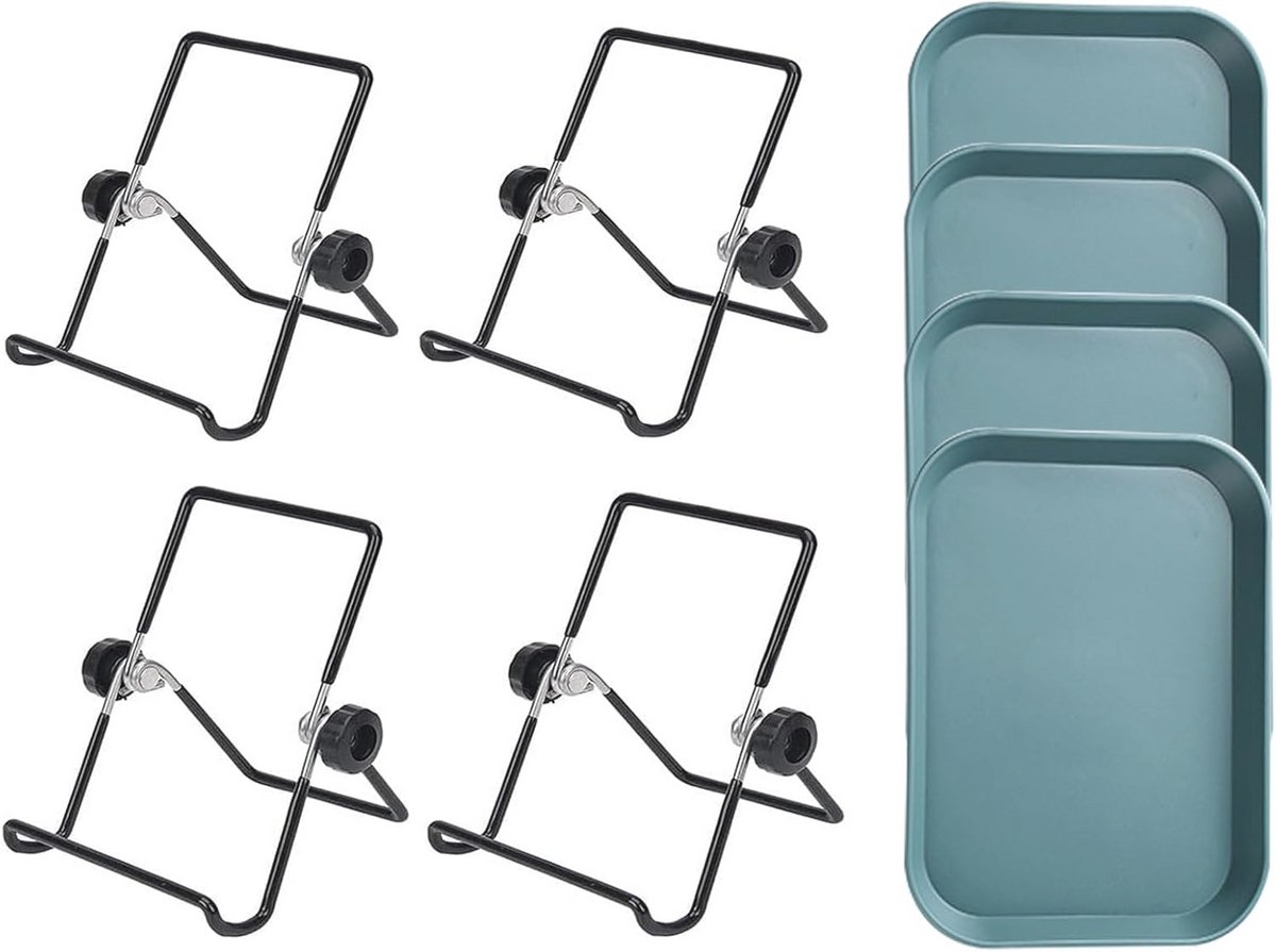 Opvouwbare Verstelbare Standaard Houder voor Potten en Tablets