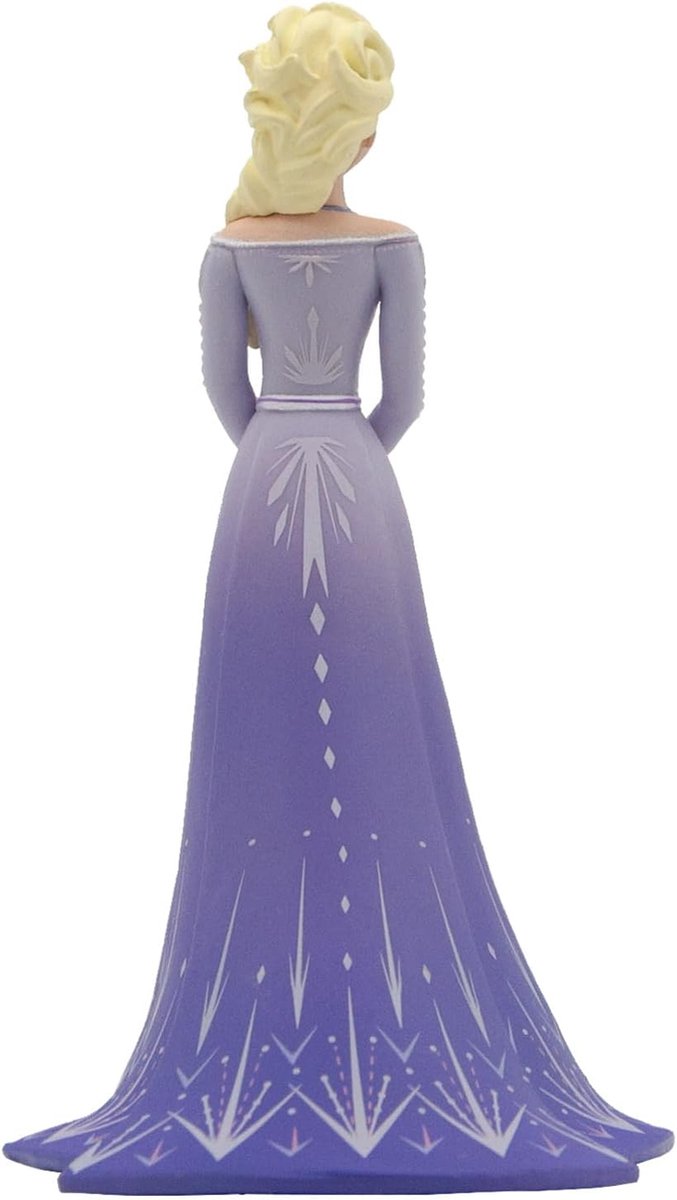 Bullyland 13510 – Speelfiguur en verzamelfiguur Elsa uit Disney Frozen 2, ca. 5,8 × 10 × 6,5 cm – levensecht en detailrijk vormgegeven – ideaal als taartfiguur en klein cadeautje voor kinderen vanaf 3 jaar. — afbeelding 6