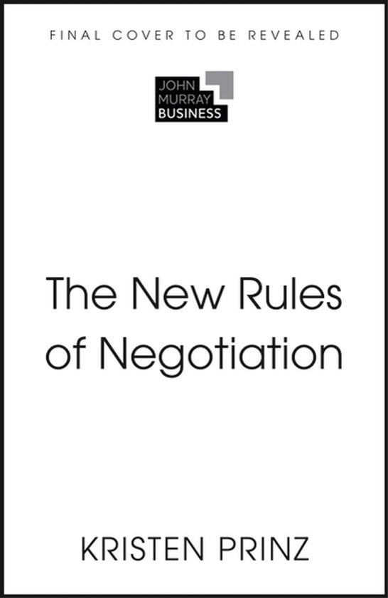 The New Rules Of Negotiation - cover