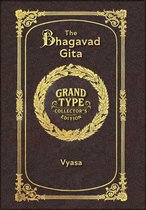 Large Print - The Bhagavad Gita - Grand Type Collector's Edition - Matte Hardcover with Dust Jacket