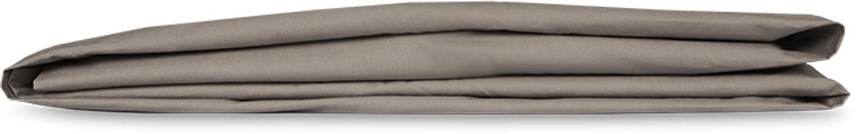 Kayori Shizu Topper Hoeslaken Jersey - 180x200-220cm - Matrasdikte 12 cm - Biologisch Katoen - Taupe