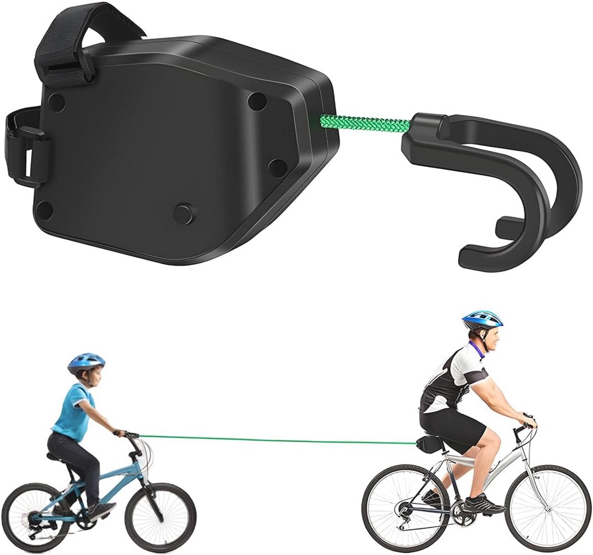 Intrekbaar Sleeptouw voor Kinderen - Draagbare en Elastische Fietsaccessoire
