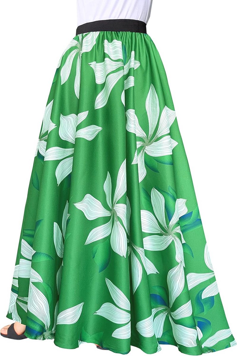 Maxirok Dames Chiffon Hoge Taille Strandrok