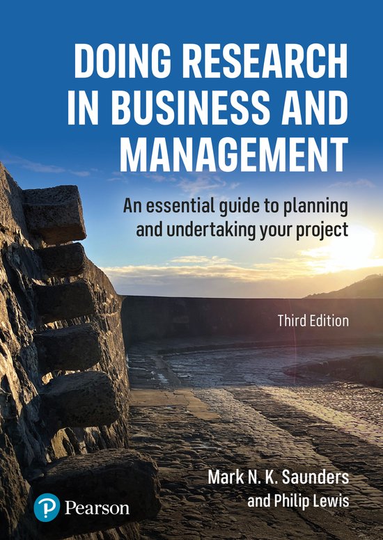 Doing Research in Business and Management: An essential guid ... - cover