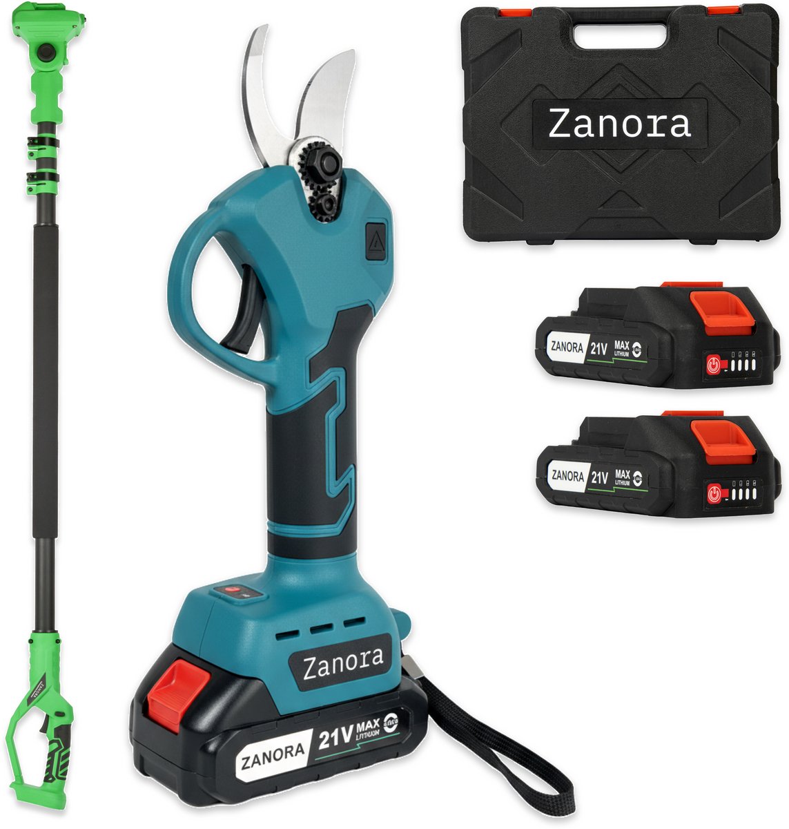 Zanora® Garden - Telescopische Snoeischaar - 130 tot 250 cm - Snoeit tot 30 mm