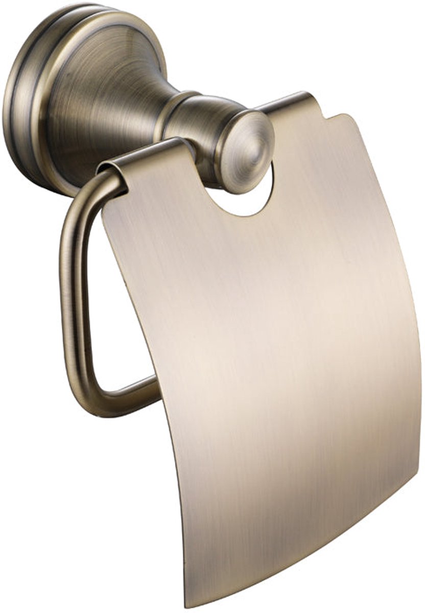 Hudor Toiletrolhouder Doré - WC Rolhouder Messing Goudkleurig - Collection Scamandre - Luxe Toilet Accessoire voor Moderne Badkamer