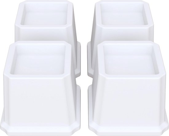 Bedverhogers, zware, verstelbare meubelverhogers voor bed, bank, tafel Bedverhogers, zware, verstelbare meubelverhogers voor bed, bank, tafel