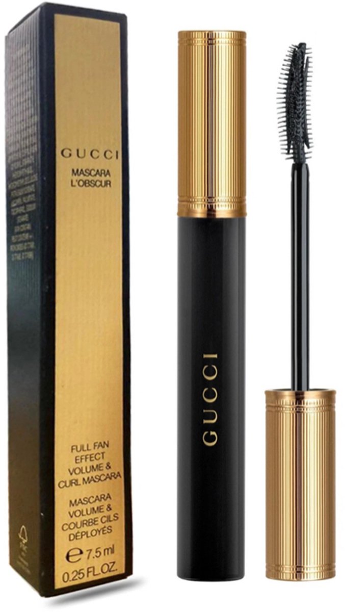 GUCCI Mascara L'Obscur Full Fan Effect Volume & Curl Eve Black