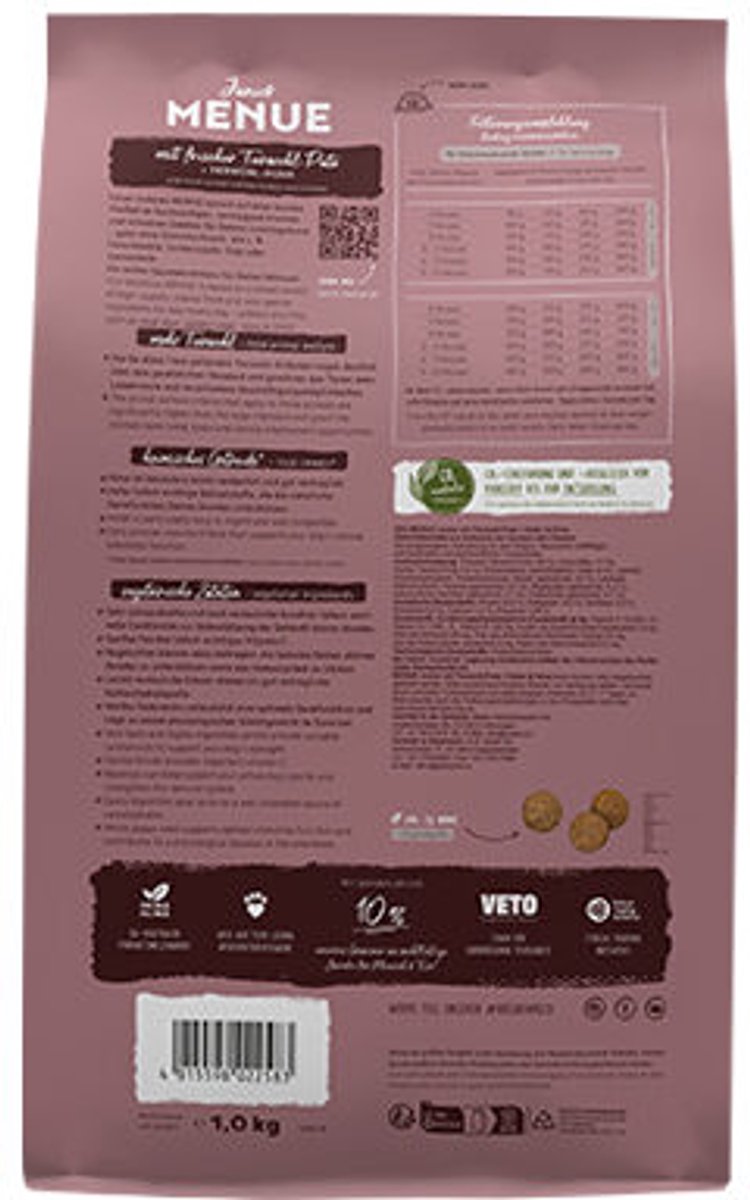 Bosch Bosch HPC Menu Junior Hondenvoer - Kalkoen - 12 kg