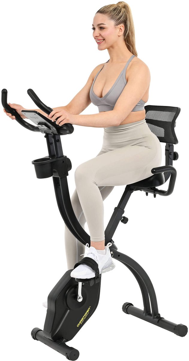 Christopeit opvouwbare hometrainer Velo Fit - fitnessfiets - afbeelding 2