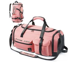 Sporttas 65L - Waterdichte 3-in-1 Sporttas met Schoenenvak en Rugzakfunctie voor Sport en Reizen