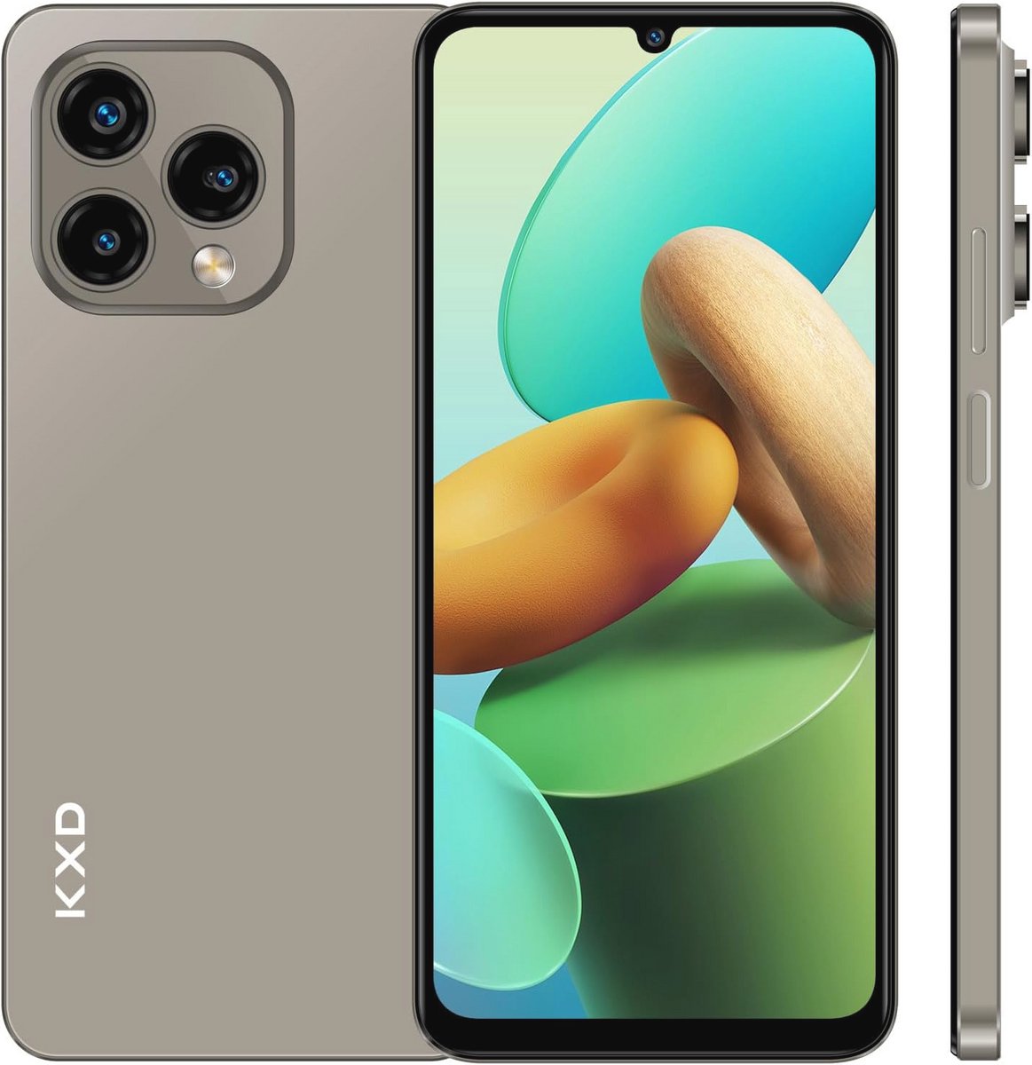 Slimme Smartphone 6,8 inch met 16 GB RAM en 256 GB ROM – Android 13, 4G, Dual SIM en 50MP Camera