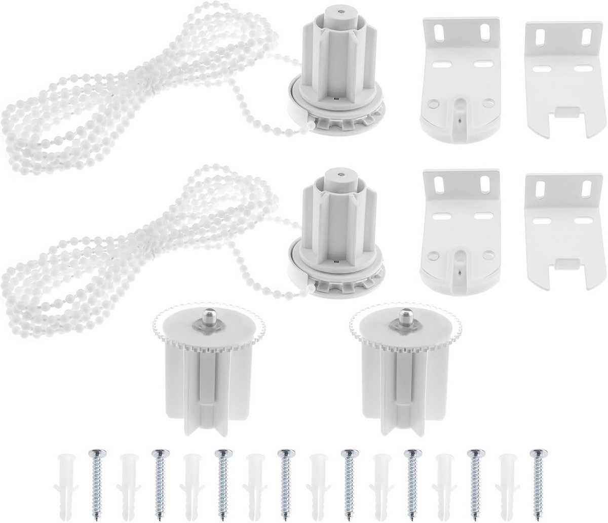 Rolgordijn Koppeling met Metalen Beugel en Kraal Ketting voor 38mm Binnendiameter