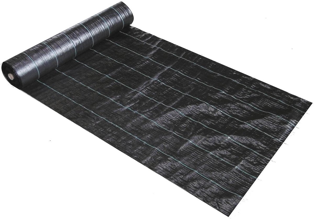 Onkruiddoek 100m x 1,5m - 150m² Bescherming tegen Onkruid en Vloerweefsel