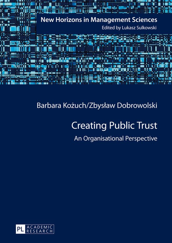 New Horizons in Management Sciences- Creating Public Trust - cover