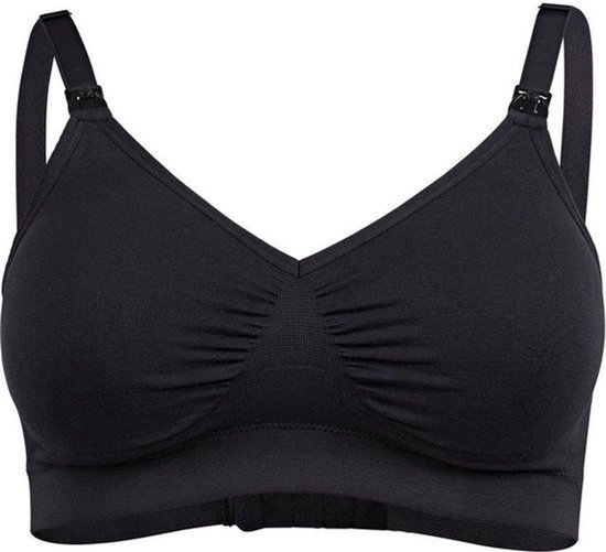 Soutien-gorge Medela Keep Cool Ultra - Soutien-gorge d'allaitement sans couture - Soutien-gorge de maternité avec 6 zones respirantes - Matière Soft Touch - Confortable et maintien - Zwart - Taille XXL
