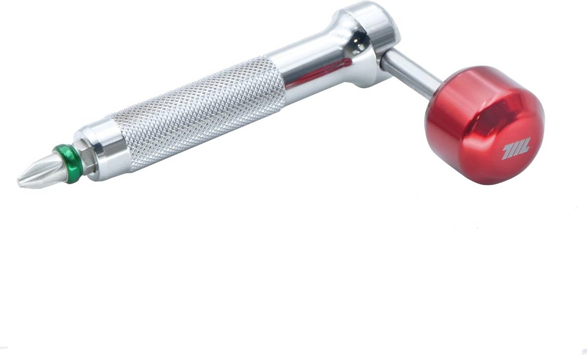 Vouwbare Staalschroevendraaier met Verborgen Schacht I EDC Tool voor Onderhoud en Reparatie van Fiets, Motor en Scooter