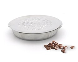 Hervulbare RVS Koffiepad voor Senseo – Herbruikbare Capsule – Geschikt voor Alle Senseo Machines – 1 Cup – Past in Dubbele Padhouders