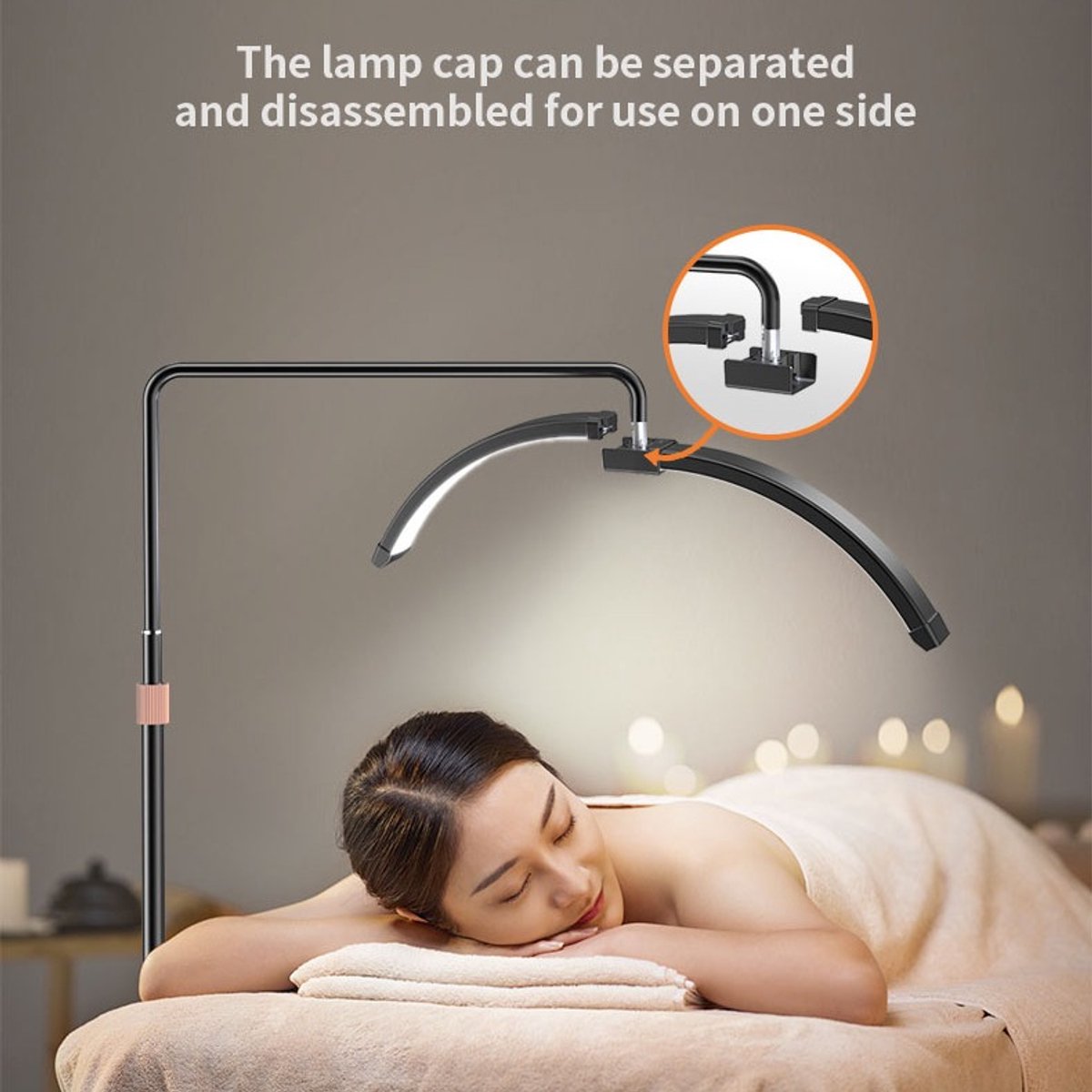 LuminexPro M5 Moonlight - Professionele LED Booglamp 36W - Dimbaar 3200K-5600K thumbnail 2