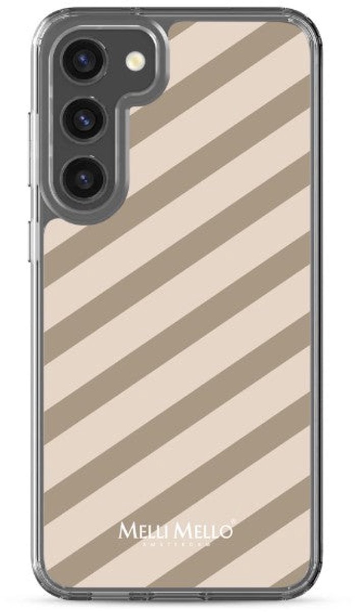 Melli Mello Telefoonhoesje Sand Stripe (Soft case) - Samsung Galaxy S23 Plus