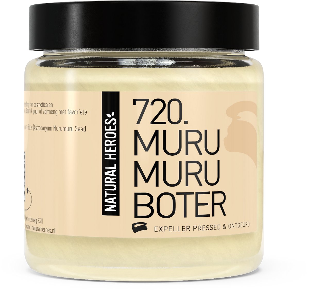 Natural Heroes - Murumuru Boter (Expeller Pressed & Ontgeurd) 250ml