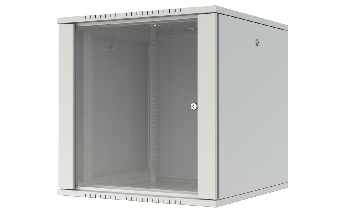 Lanview RWF12U66WH rack 12U Wandrek Wit