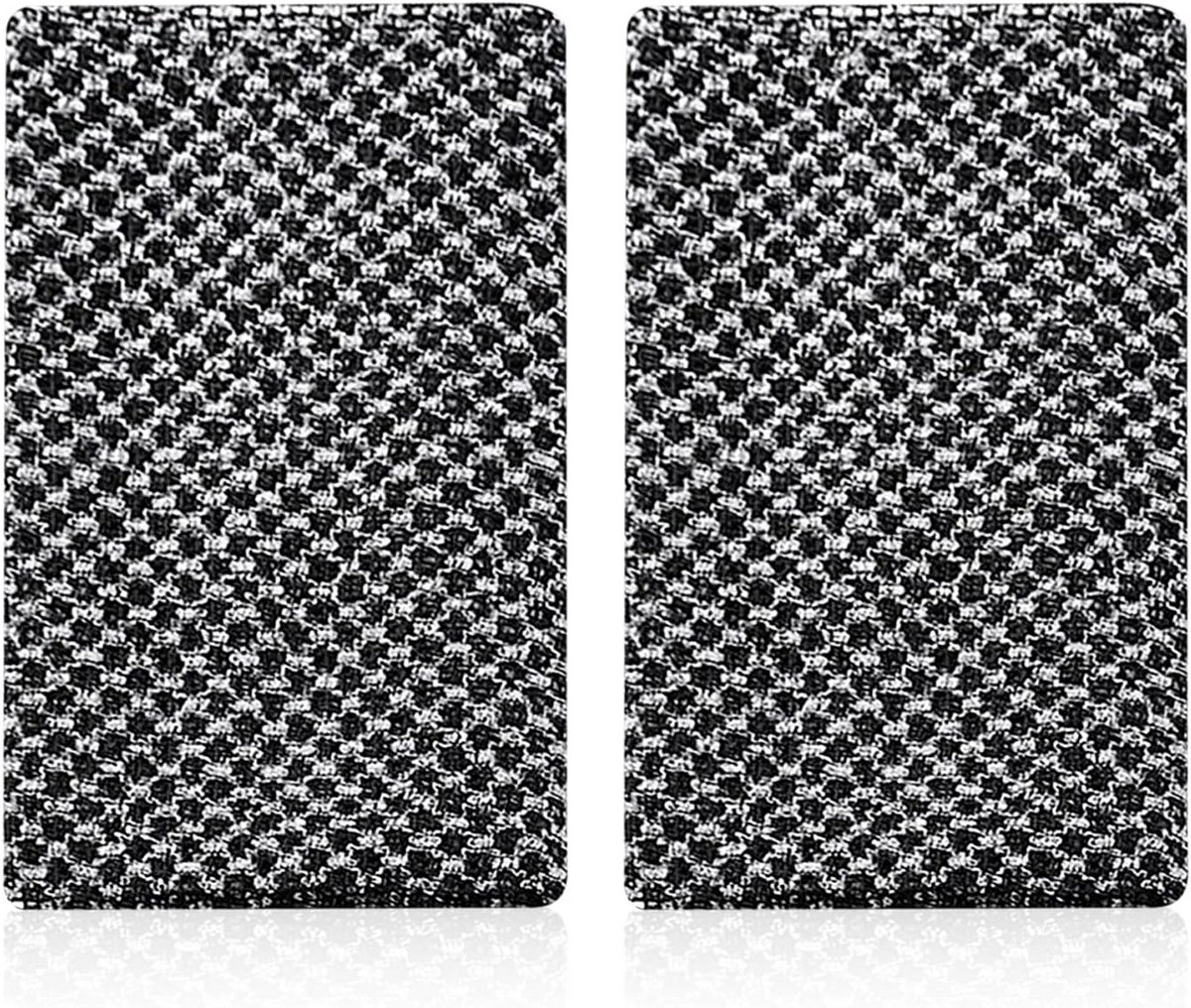 2 Stuks Geruite Rug Schrobdoek XL - Lange Peeling Handdoek voor Douche en Bad
