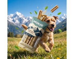 Munjie Himalayan Yak Chew for Dogs - natuurlijke hondensnack - Dog Chew - Vegetarian - Easily Digestible - Yak Cheese