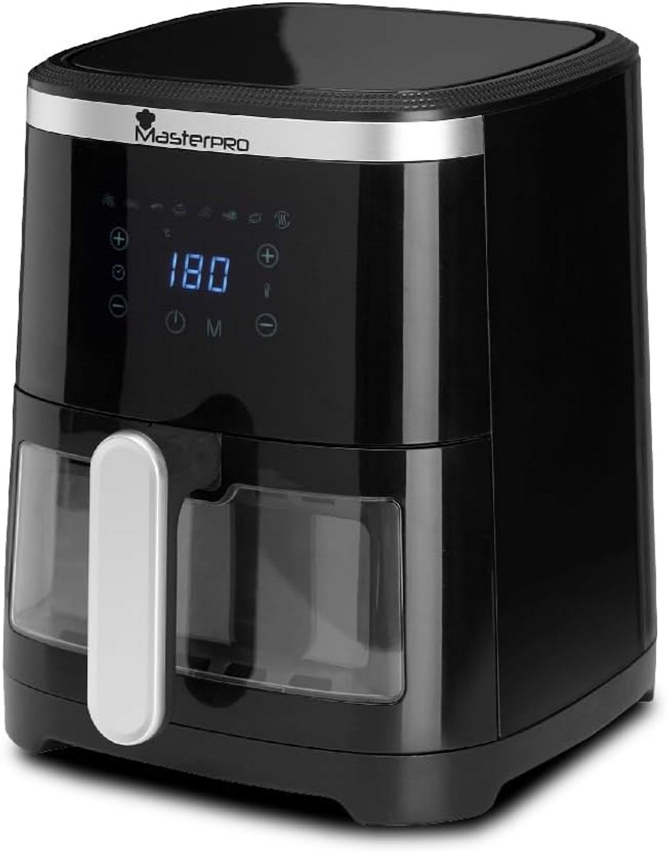 Airfryer 4.2L met 8 Programma's en Touch Control - Gezond Frituren zonder Olie